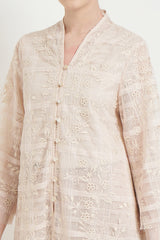 Dandelion Kebaya Top in Cream