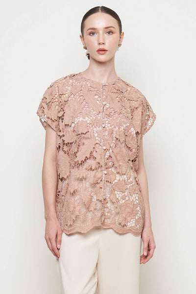 Ariana Top in Rose Nude