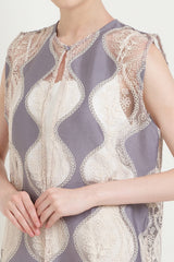 Paulina Outer Top in Lavender