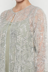 Aarunya Dress in Sage