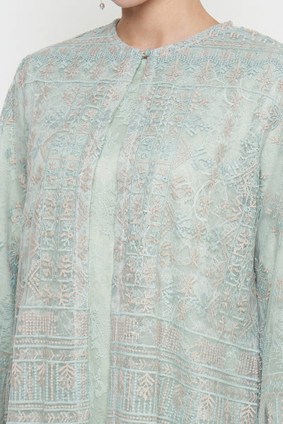 Aruna Lace Dress in Mint