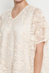 Hazel Dress in Ivory