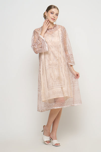 Peony Dress in Soft Pink