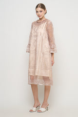 Peony Dress in Soft Pink