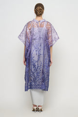 Ocean Dress in Purple Blue