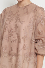 Raelyn Tunic Top Nude Brown