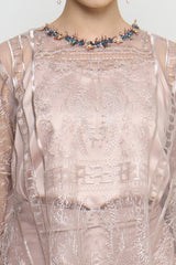 Ashwave Dress in Nude Grey