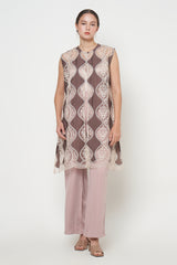 Paulina Outer Top in Choco