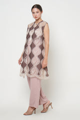 Paulina Outer Top in Choco