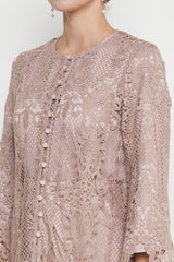 Lune Long Outer Top in Mocca