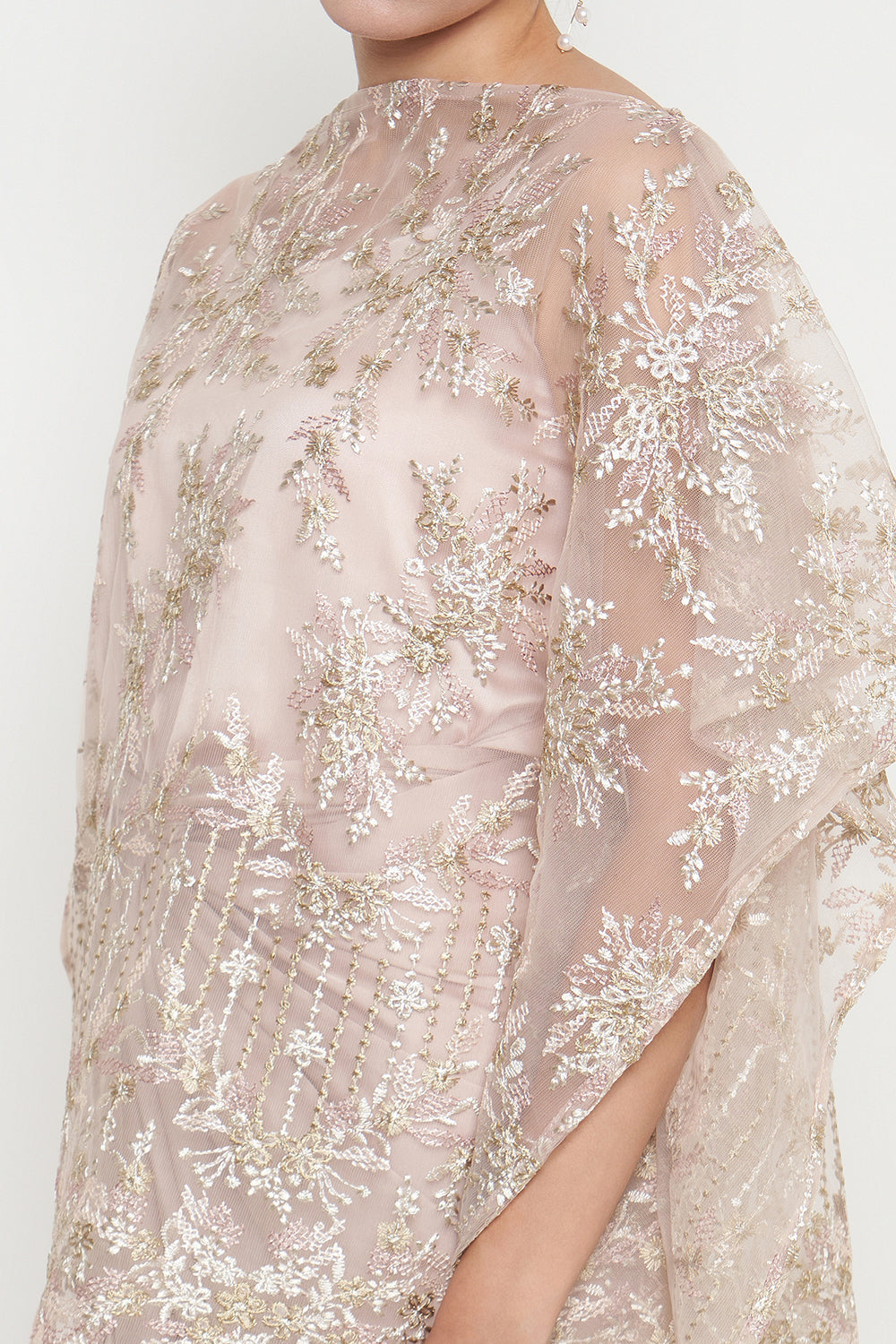 Erisha Top in Nude Pink