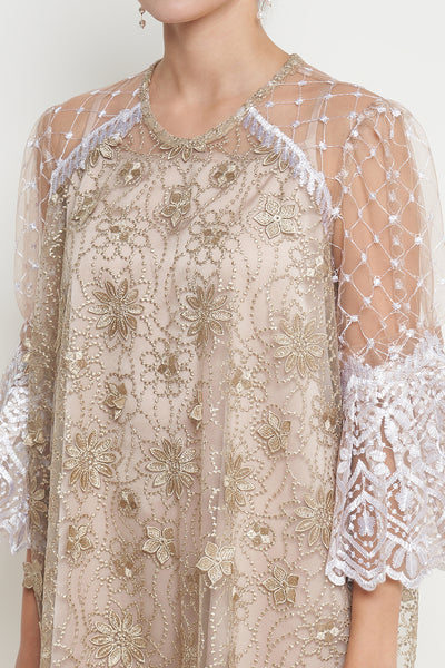 Sunny Dress in Gold Creme