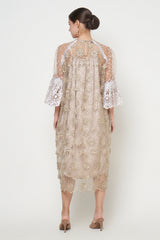 Sunny Dress in Gold Creme