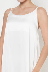 Fara Camisole Dress in Broken White