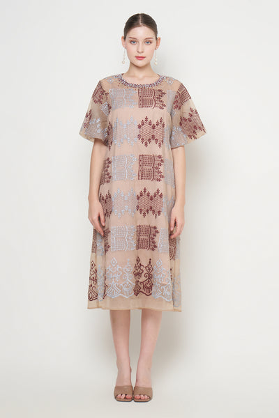 Luciana Dress in Red