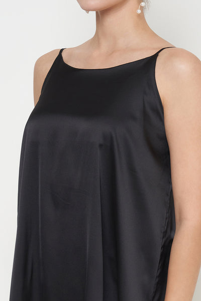 Fara Camisole Dress in Black