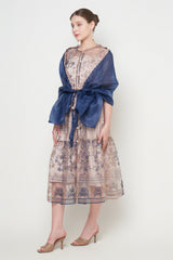 Jameela Dress in Navy