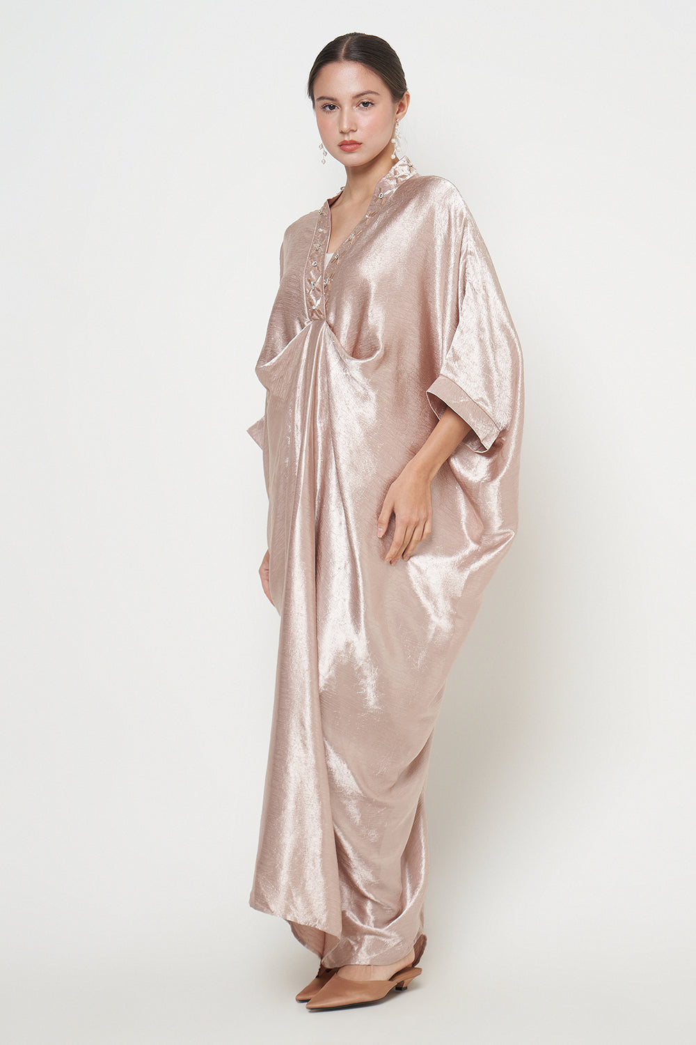 Zahra Dress in Gold