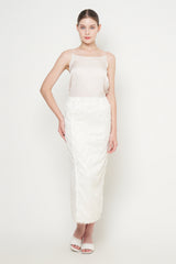 Tenun Skirt in Ivory