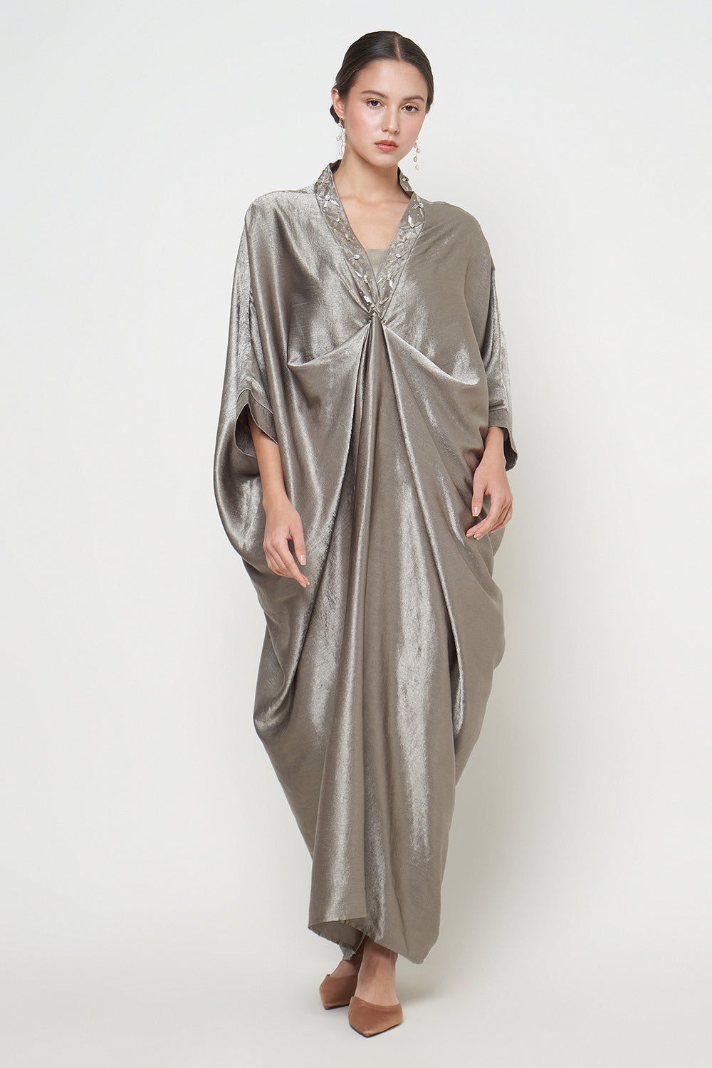 Zahra Dress in Olive