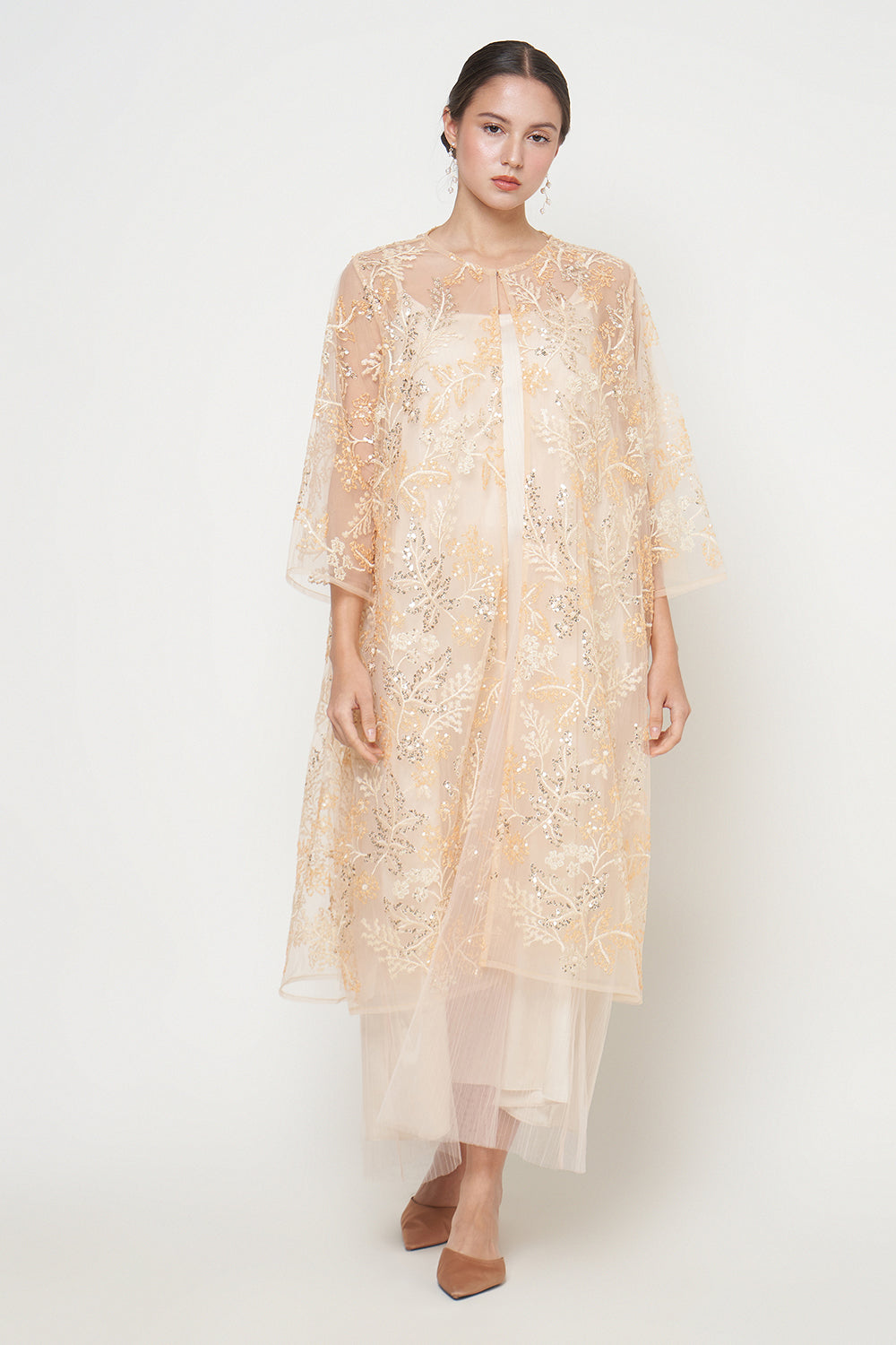 Deoline Dress in Butter Yellow