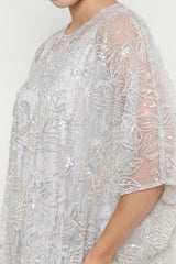 Lavanya Dress in Silver Blue