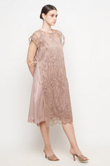 Tessa Dress in Brown