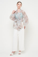 Luna Kimono Top in Sage