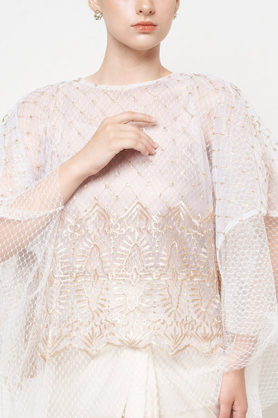 Dara Top in White Gold