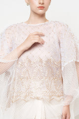 Dara Top in White Gold