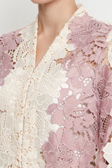 Katrina Outer Dress in Pink