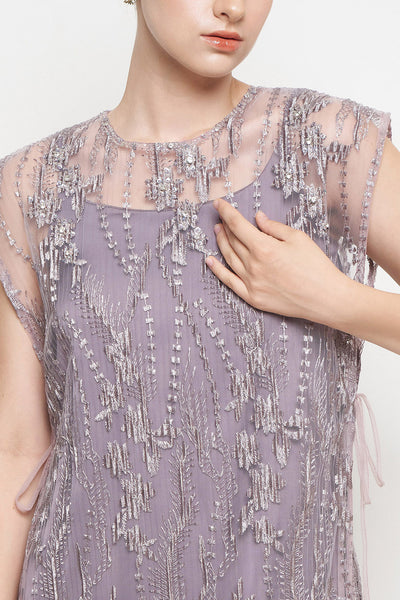 Tessa Dress in Mauve