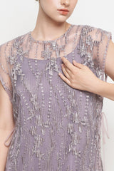 Tessa Dress in Mauve