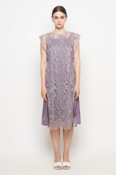 Tessa Dress in Mauve