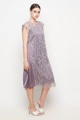 Tessa Dress in Mauve