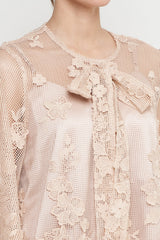 Valerie Dress in Peach