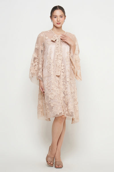 Valerie Dress in Peach