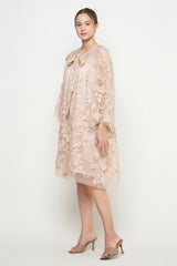 Valerie Dress in Peach