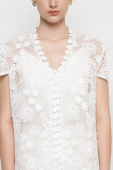 Adeline Outer Top in White