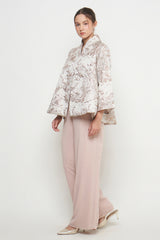 Leona Outer Top in White Gold