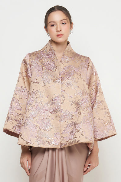 Leona Outer Top in Bronze Lilac