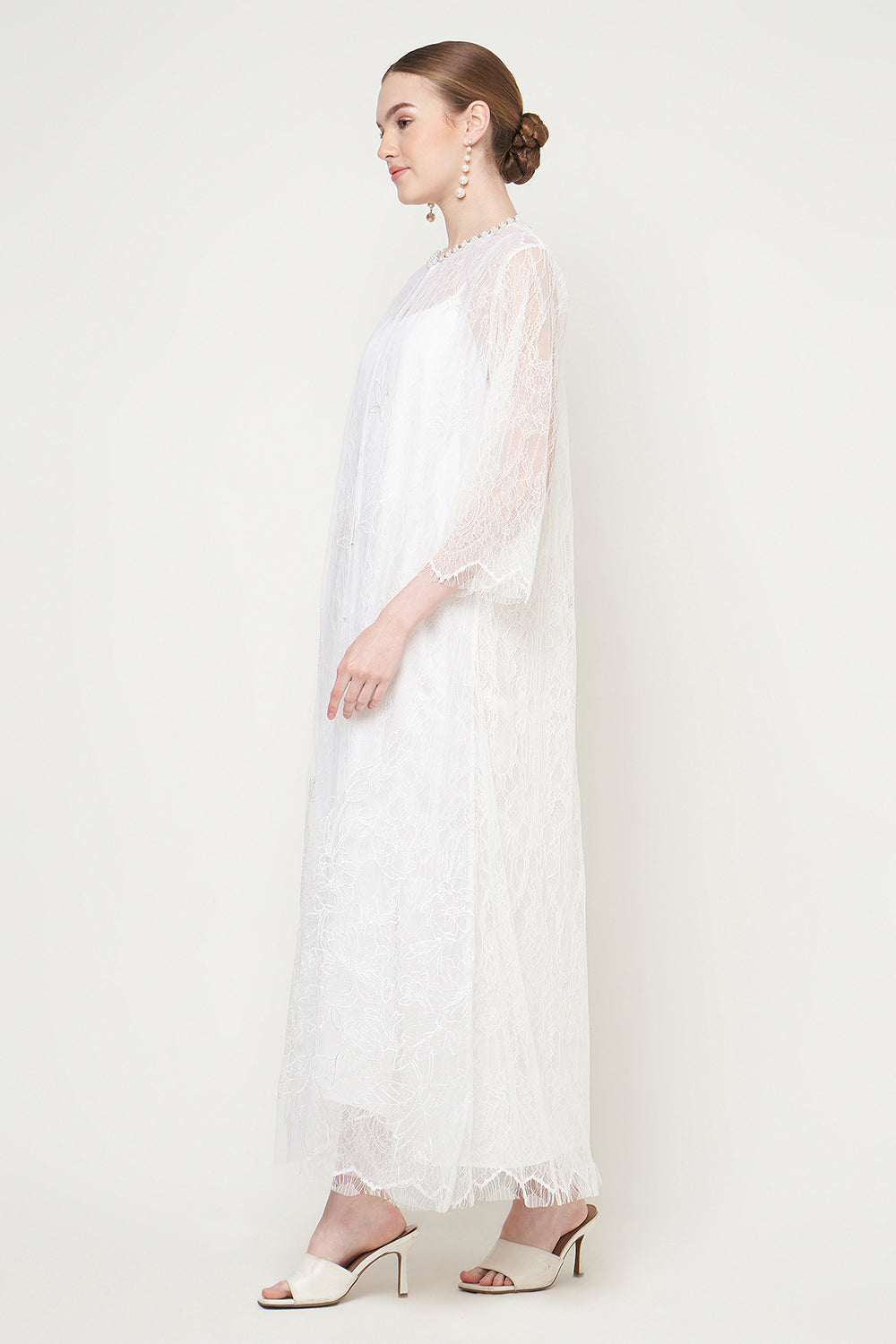 Amira Dress in White