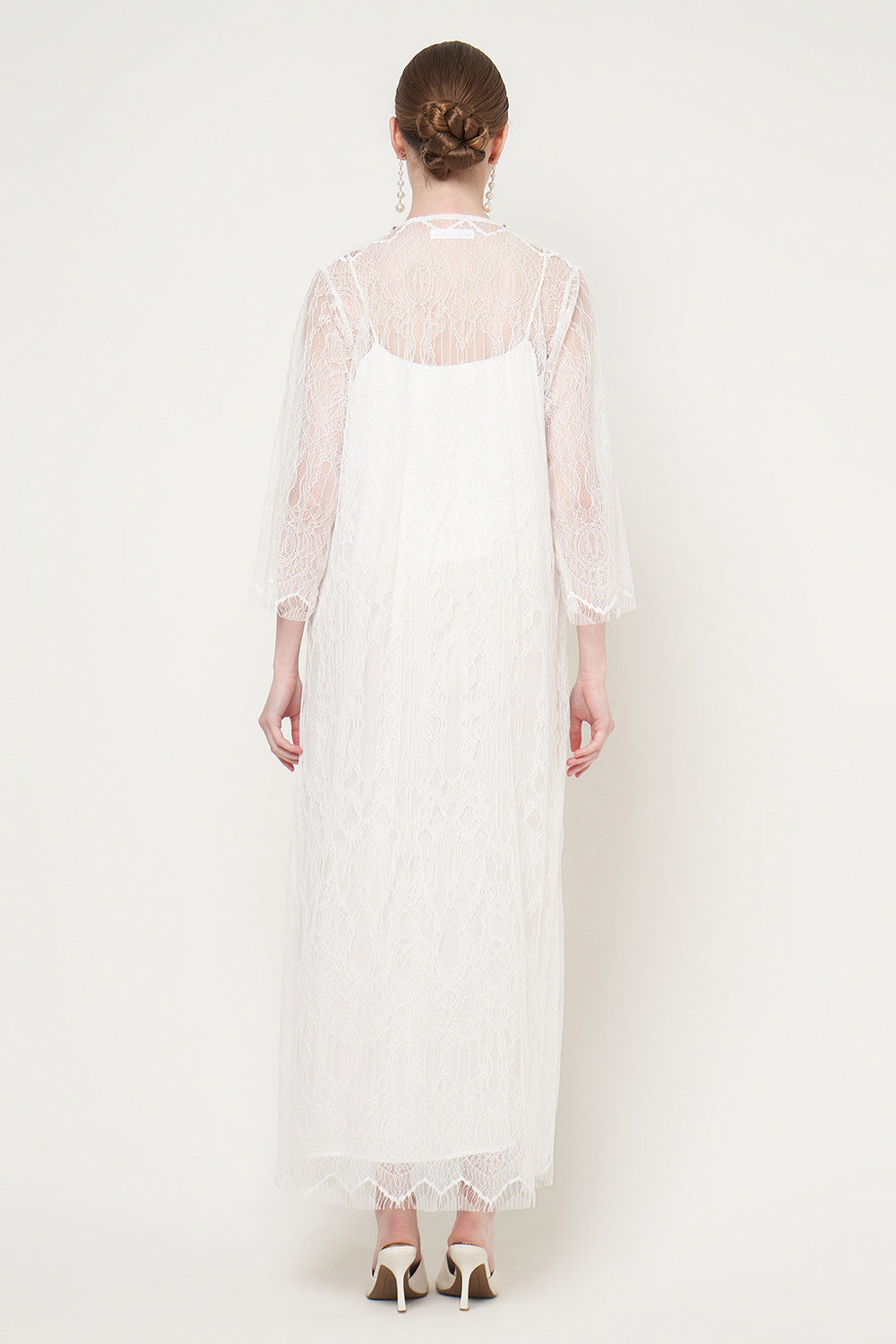 Amira Dress in White