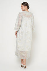 Atelie Dress in Blue Tosca