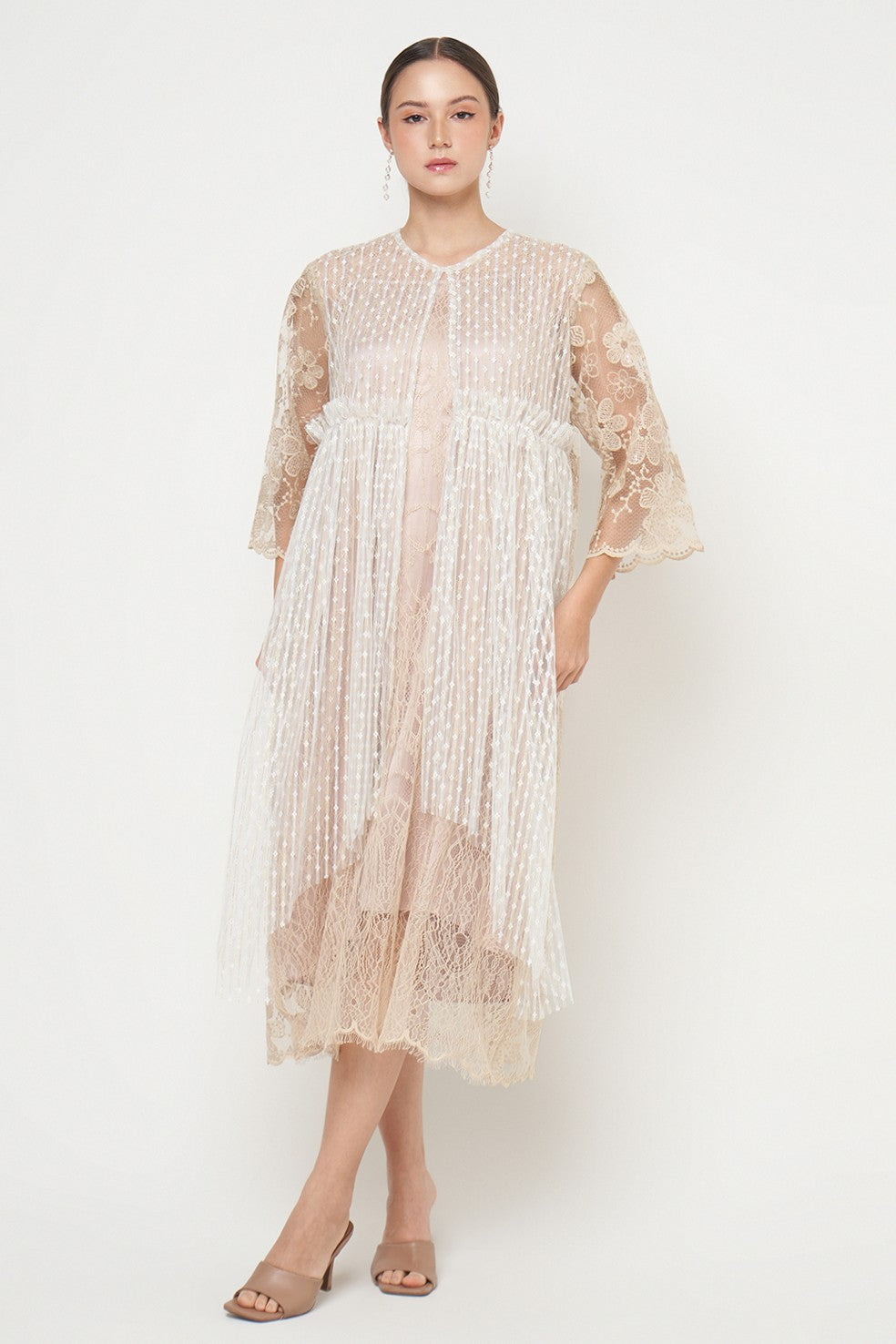 Shiro Dress in Gold