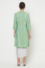 Wardani Kebaya Top in Emerald Green