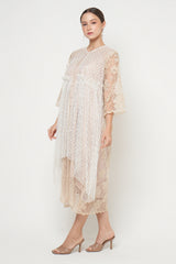 Shiro Dress in Gold