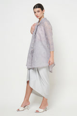 Endah Kebaya Top in Grey