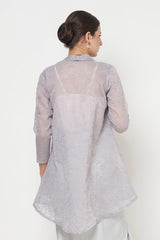 Endah Kebaya Top in Grey