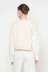 Gemati Top in Cream White